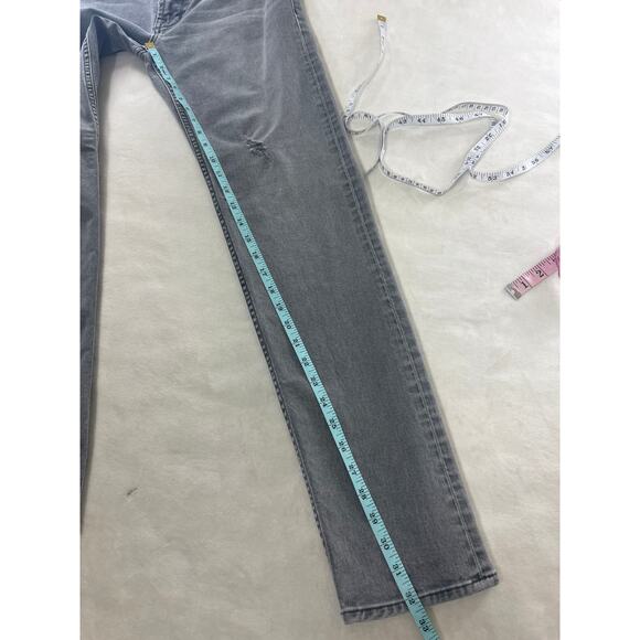 Current Elliott Reef Grey Denim Jean Slim Fit Women's Size 28 / 6 - Picture 8 of 8